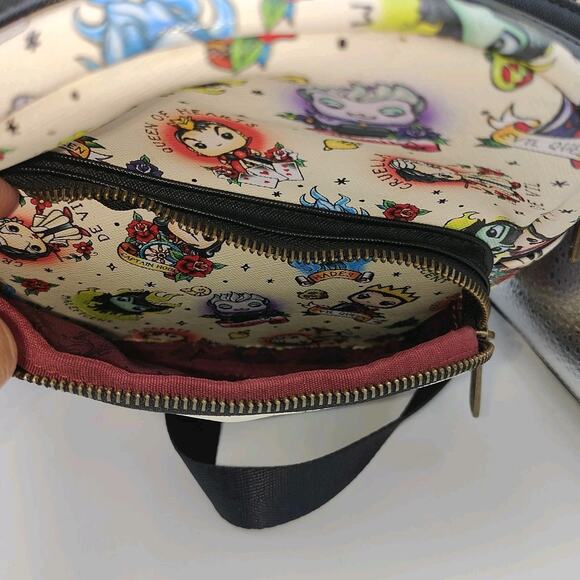 Loungefly Funko Pop Disney Villains Tattoo Mini Backpack - Picture 9 of 14